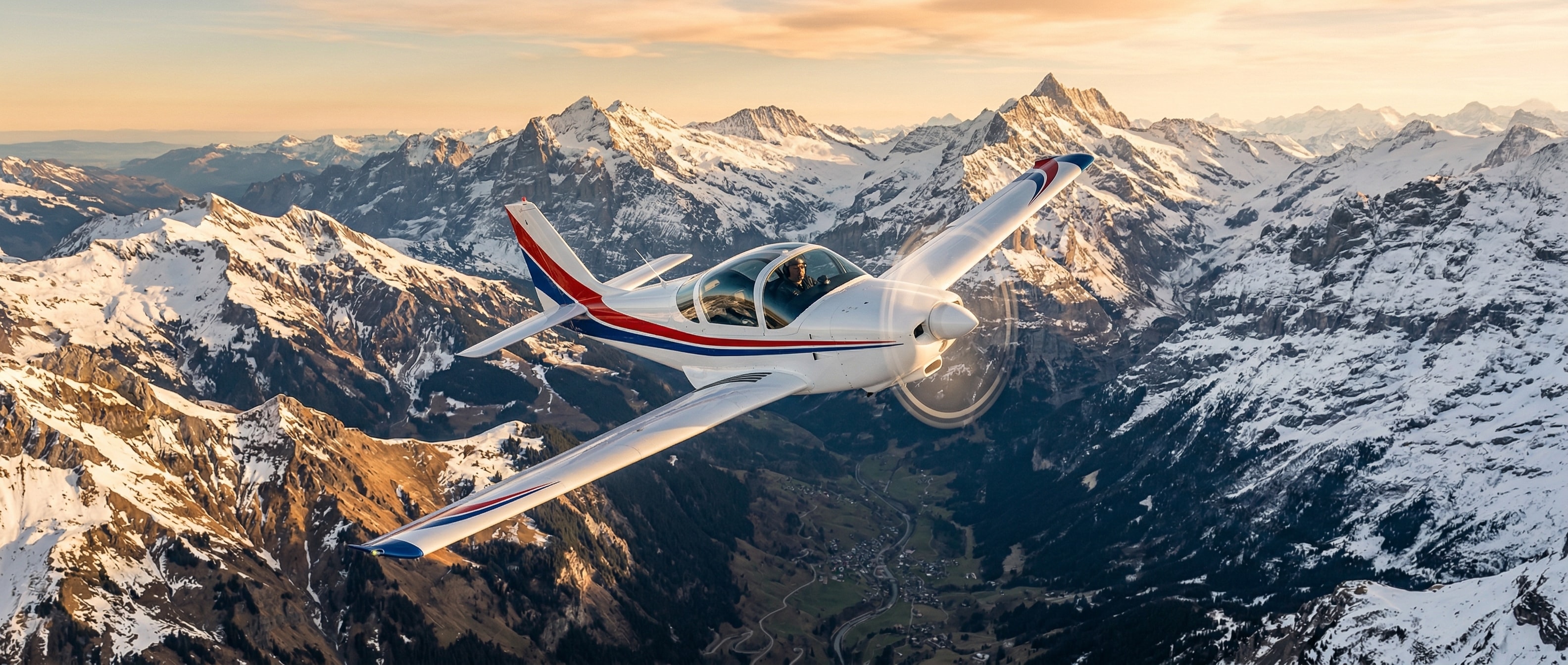FFA Bravo AS-202 in flight